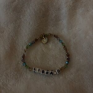 LITTLE WORDS PROJECT LWP GOOD USED CONDITION GUC AUTHENTIC BRACELET Libra